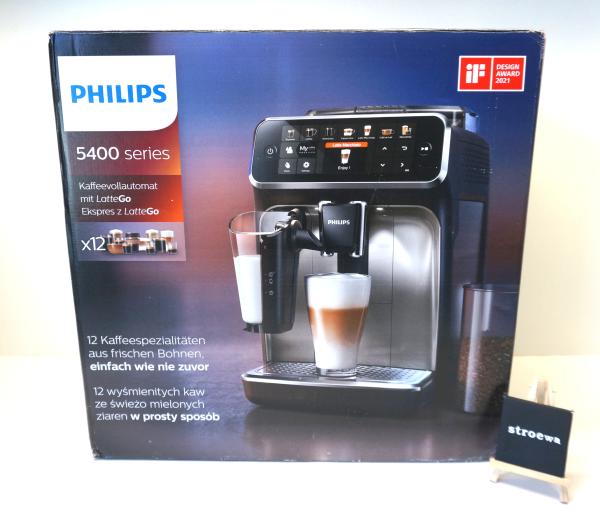 Philips LatteGo 5400 Kaffeevollautomat Series EP5447/90